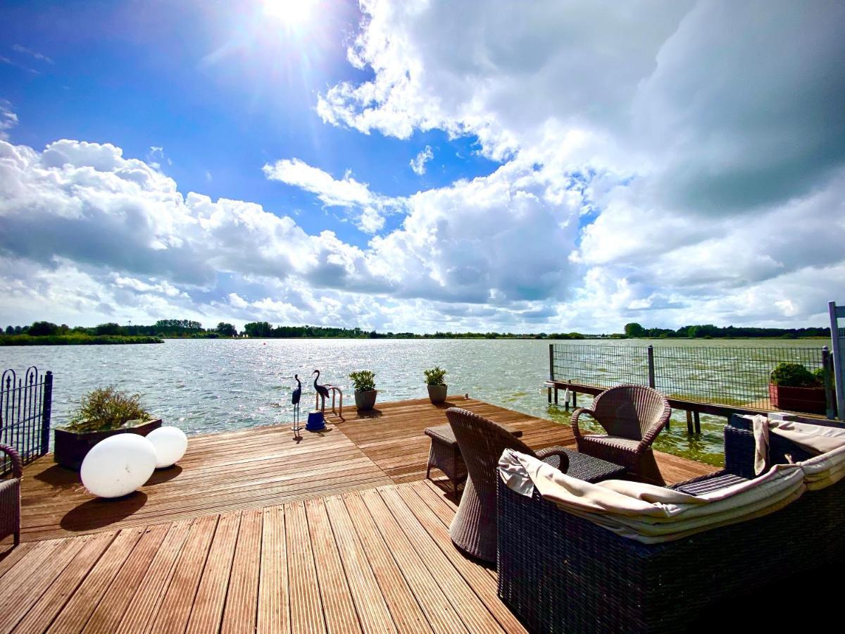 Ferienhaus Mit Wundervollem Seeblick Ferienpark Vislust Ijsselmeer Wervershoof Zewnętrze zdjęcie